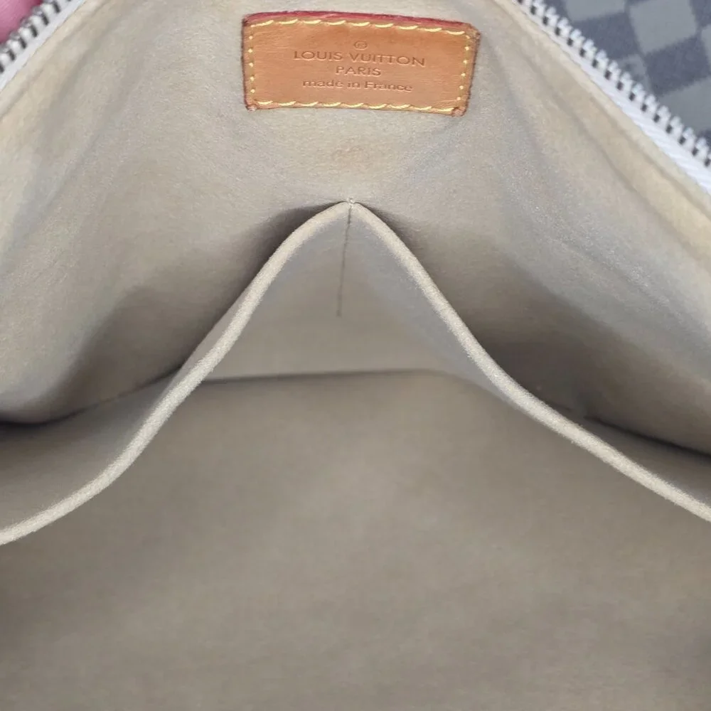 LOUIS VUITTON Azur Damier Evora MM
